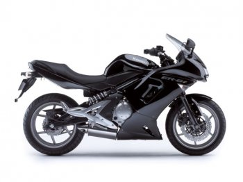 25 899 р. Комплект пластика для мотоцикла Kawasaki ER-6F 06-08 Черный  пм-00028819  с доставкой в г. Майкоп. Увеличить фотографию 1