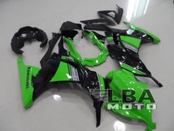 4 599 р. Правый верхний боковой пластик для Kawasaki Ninja 300R 13-15 Без цвета  пм-00003412  с доставкой в г. Майкоп. Увеличить фотографию 1
