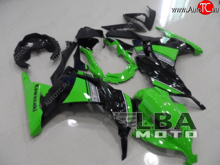 4 599 р. Правый верхний боковой пластик для Kawasaki Ninja 300R 13-15 Без цвета  пм-00003412  с доставкой в г. Майкоп