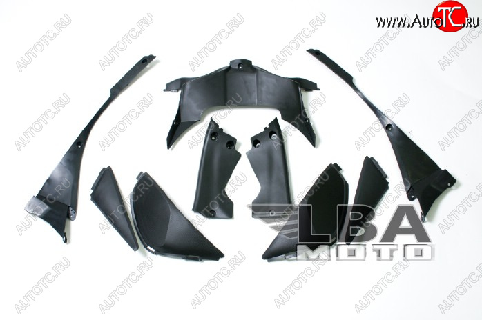 339 р. Внутренний пластик для Kawasaki ZZR400600 93-07 Без цвета  пм-00000430  с доставкой в г. Майкоп