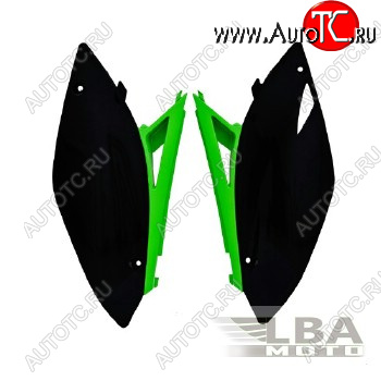 7 399 р. Обтекатели задн. боковые R-Tech Kawasaki KX250F 09-12, KX450F 09-11 (R-FIKXFNRVE29) зеленыечерные  r-fikxfnrve29  с доставкой в г. Майкоп
