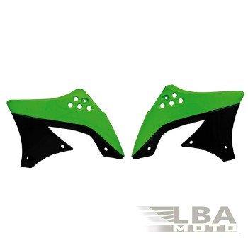 7 399 р. Обтекатели радиатора R-Tech Kawasaki KX450F 09-11 (R-CVKXFVENR49) зеленыечерные  r-cvkxfvenr49  с доставкой в г. Майкоп. Увеличить фотографию 1