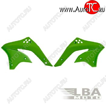 7 399 р. Обтекатели радиатора R-Tech Kawasaki KX450F 06-08 (R-CVKXFVE0046) зеленые  r-cvkxfve0046  с доставкой в г. Майкоп