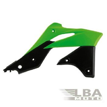 7 399 р. Обтекатели радиатора R-Tech Kawasaki KX250F 13-16 (R-CVKXFVENR13) зеленыечерные  r-cvkxfvenr13  с доставкой в г. Майкоп. Увеличить фотографию 1