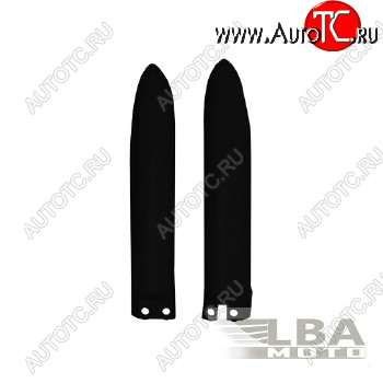3 199 р. Защита вилки (пара) R-Tech Kawasaki KX85 01-13, KX100 04-13 (R-PSKX0NR0085) черные  r-pskx0nr0085  с доставкой в г. Майкоп
