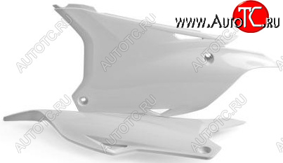 2 769 р. Щиток бокового номера POLISPORT KX85 14-15 860710000 OEM белый  250177-776-1890  с доставкой в г. Майкоп