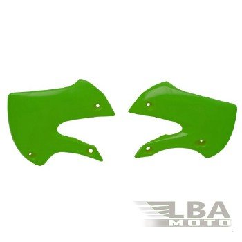 5 649 р. Обтекатели радиатора R-Tech Kawasaki KX65 01-17, KLX110 02-09 (R-CVKX0VE0065) зеленые  r-cvkx0ve0065  с доставкой в г. Майкоп. Увеличить фотографию 1