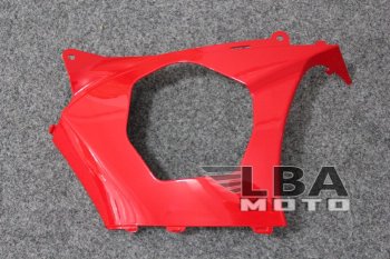 1 289 р. Пластик левый на крышку двигателя для Suzuki GSX-R 1000 07-08 Без цвета  пм-00002169  с доставкой в г. Майкоп. Увеличить фотографию 1