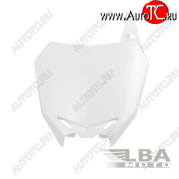 3 199 р. Щиток номера передний R-Tech Suzuki RMZ250 10-17, RMZ450 08-17 (R-TBRMZBN0008) белый  r-tbrmzbn0008  с доставкой в г. Майкоп
