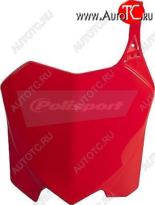 1 269 р. Щиток бокового номера POLISPORT RMZ85 02-15 8602800003 красный  250177-776-1911  с доставкой в г. Майкоп