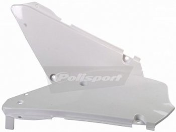 1 269 р. Щиток бокового номера POLISPORT RMZ85 02-15 8602200001 белый  250177-776-5715  с доставкой в г. Майкоп. Увеличить фотографию 1