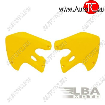 5 899 р. Обтекатели радиатора R-Tech Suzuki RM125250 98-00 (R-CVRM0GI9600) желтые  r-cvrm0gi9600  с доставкой в г. Майкоп