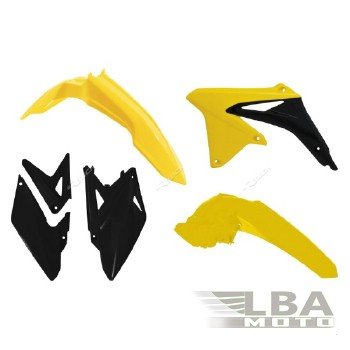 11 799 р. Комплект пластика R-Tech Suzuki RMX450Z 10-17 (R-KITRMX-OEM-492) желтыйчерный  r-kitrmx-oem-492  с доставкой в г. Майкоп. Увеличить фотографию 1