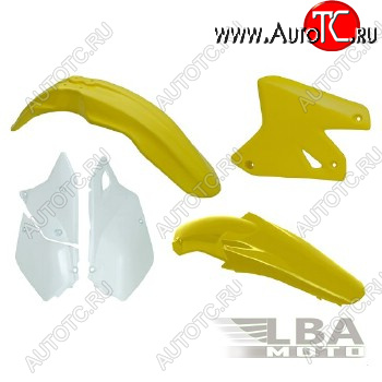 11 799 р. Комплект пластика R-Tech Suzuki DRZ400 00-09 (R-KITDRZ-OEM-411) желтыйбелый  r-kitdrz-oem-411  с доставкой в г. Майкоп