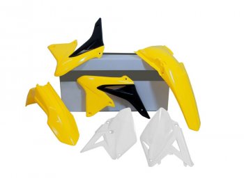 11 799 р. Комплект пластика Suzuki R-Tech RMX450Z 10-19 Original (R-KITRMX-OEM-411)  r-kitrmx-oem-411  с доставкой в г. Майкоп. Увеличить фотографию 1