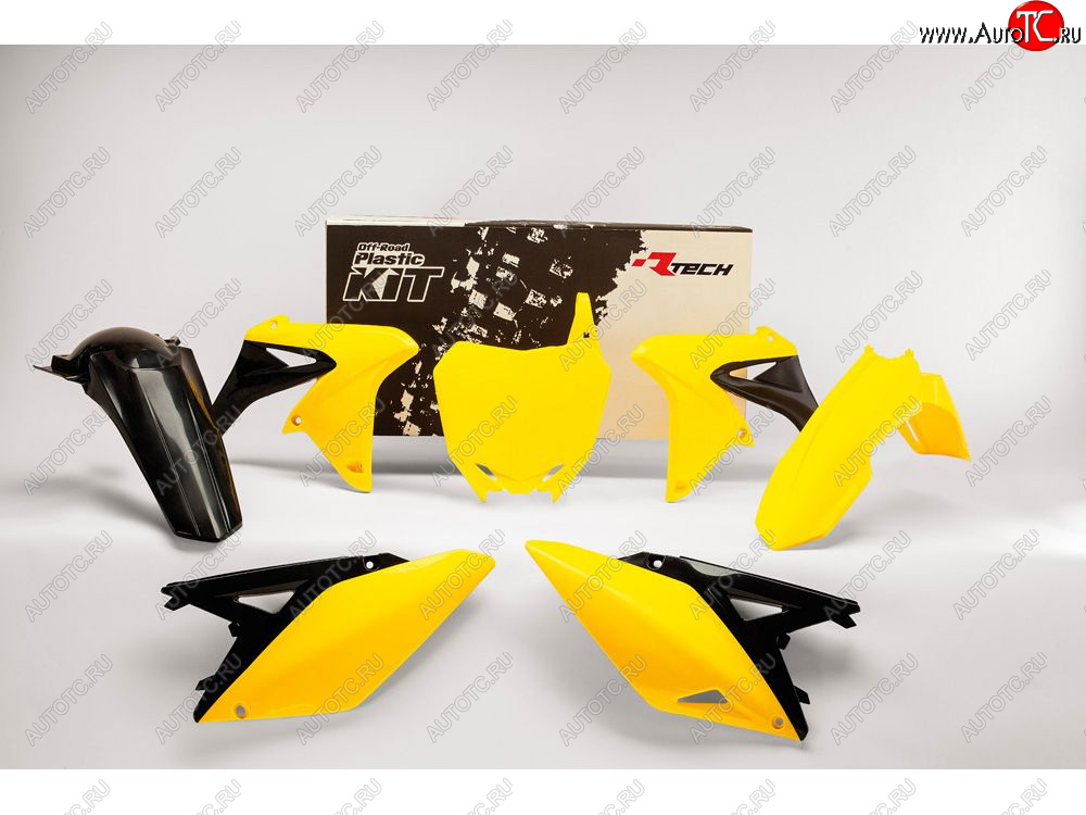 12 749 р. Комплект пластика R-Tech Suzuki RM-Z250 10-18 (R-KITRMZ-OEM-511) Желто-Черный  r-kitrmz-oem-511  с доставкой в г. Майкоп