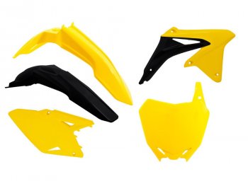 12 749 р. Комплект пластика R-Tech Suzuki RM-Z450 08-17 (R-KITRMZ-OEM-508) Желто-Черный  r-kitrmz-oem-508  с доставкой в г. Майкоп. Увеличить фотографию 1