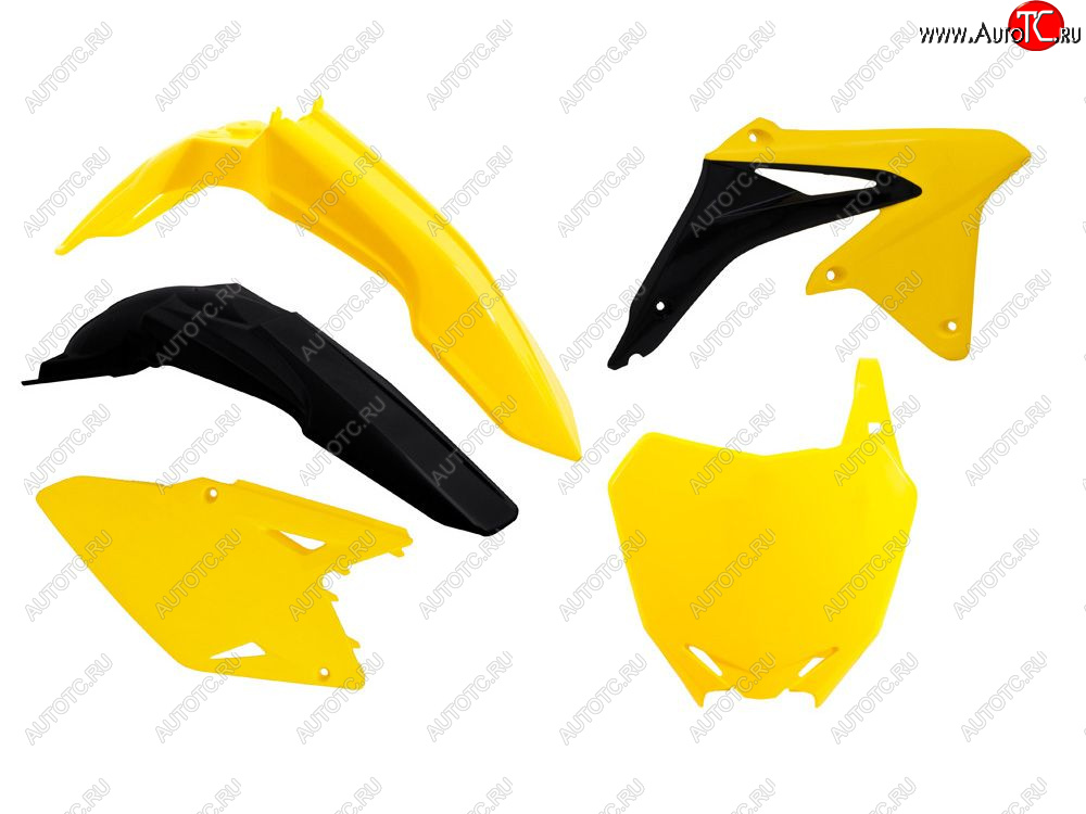12 749 р. Комплект пластика R-Tech Suzuki RM-Z450 08-17 (R-KITRMZ-OEM-508) Желто-Черный  r-kitrmz-oem-508  с доставкой в г. Майкоп
