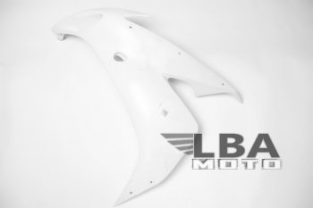 3 799 р. Левый верхний боковой пластик для Yamaha R1 04-06 Без цвета  пм-00000580  с доставкой в г. Майкоп. Увеличить фотографию 1