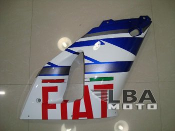 4 089 р. Правый верхний боковой пластик для Yamaha R1 98-99 Без цвета  пм-00000568  с доставкой в г. Майкоп. Увеличить фотографию 1