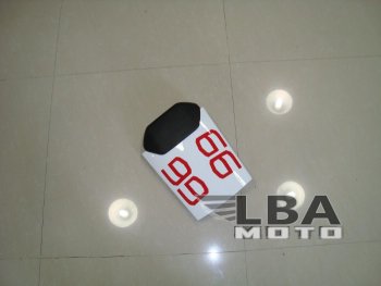 1 599 р. Заглушка заднего сиденья для Yamaha R1 98-99 Без цвета  пм-00000573  с доставкой в г. Майкоп. Увеличить фотографию 1