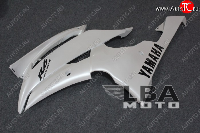4 089 р. Левый верхний боковой пластик для Yamaha R6 08-14 Без цвета  пм-00000551  с доставкой в г. Майкоп
