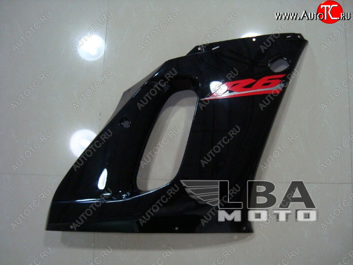 4 199 р. Правый верхний боковой пластик для Yamaha R6 99-02 Без цвета  пм-00000520  с доставкой в г. Майкоп