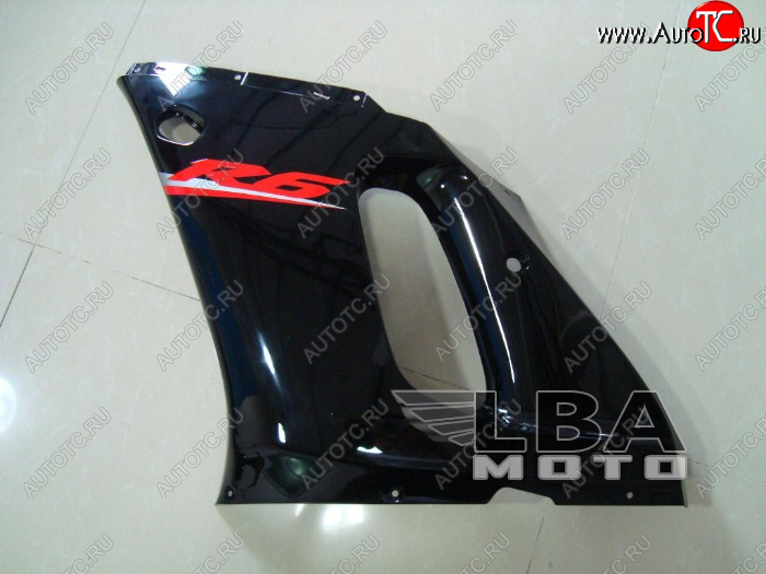 4 199 р. Левый верхний боковой пластик для Yamaha R6 99-02 Без цвета  пм-00000522  с доставкой в г. Майкоп