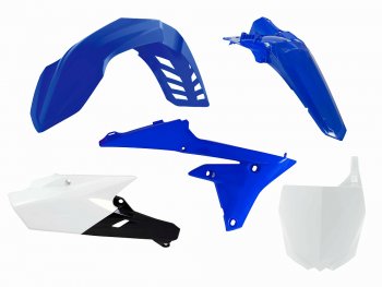14 999 р. Комплект пластика R-Tech Yamaha WR250F 15-19, WR450F 16-18 (R-KITWRF-OEM-515) синийбелыйчерный  r-kitwrf-oem-515  с доставкой в г. Майкоп. Увеличить фотографию 1