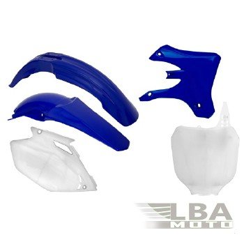 12 749 р. Комплект пластика R-Tech Yamaha YZ250F450F 03-05 (R-KITYZF-OEM-507) синийбелый  r-kityzf-oem-507  с доставкой в г. Майкоп. Увеличить фотографию 1