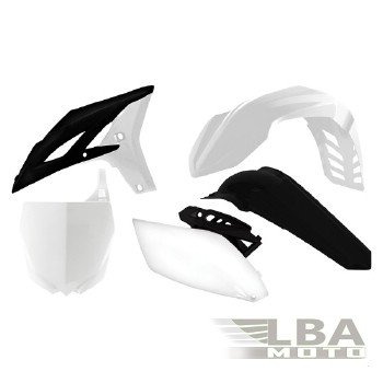 12 749 р. Комплект пластика R-Tech Yamaha YZ250F 10-13 (R-KITYZF-BN1-510) черныйбелый  r-kityzf-bn1-510  с доставкой в г. Майкоп. Увеличить фотографию 1