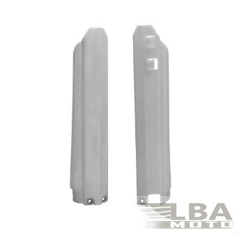 3 899 р. Защита вилки (пара) R-Tech Yamaha YZ125250 98-04, YZ250F 01-04, YZ450F 03-04 (R-PSYZ0BN0003) белые  r-psyz0bn0003  с доставкой в г. Майкоп. Увеличить фотографию 1