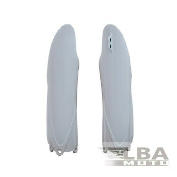 3 899 р. Защита вилки (пара) R-Tech Yamaha YZ125250 15-22, YZ250F450F 10-22 (R-PSYZ0BN0010) белые  r-psyz0bn0010  с доставкой в г. Майкоп. Увеличить фотографию 1