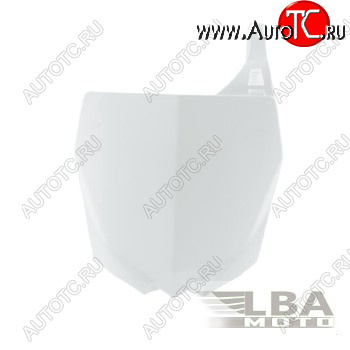 3 199 р. Щиток номера передний R-Tech Yamaha YZ125250 15-17, YZ250F450F 10-17 (R-TBYZFBN0010) белый  r-tbyzfbn0010  с доставкой в г. Майкоп