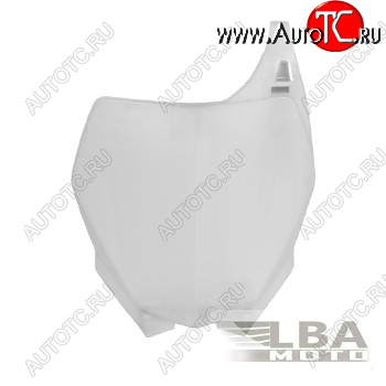 3 199 р. Щиток номера передний R-Tech Yamaha YZ125250 06-14, YZ250F450F 06-09 (R-TBYZ0BN0006) белый  r-tbyz0bn0006  с доставкой в г. Майкоп