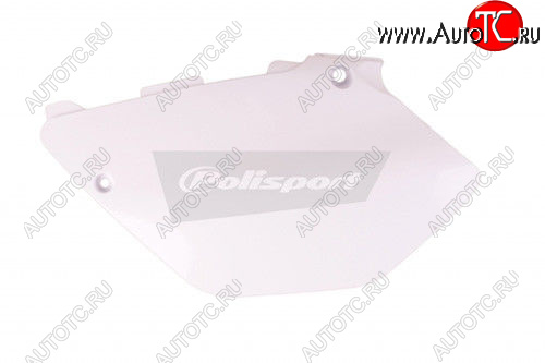 1 679 р. Щиток бокового номера POLISPORT YZ125250 12-14 FOR USA 8416300001 белый  250177-776-1470  с доставкой в г. Майкоп