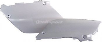 2 199 р. Щиток бокового номера POLISPORT YZ125250 02-14 8600600001 белый  250177-776-7256  с доставкой в г. Майкоп. Увеличить фотографию 1