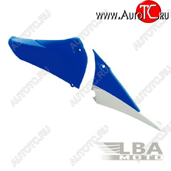 6 999 р. Обтекатели радиатора верхние R-Tech Yamaha YZ450F 10-13 (R-CVYZFBLBNU0) синиебелые  r-cvyzfblbnu0  с доставкой в г. Майкоп