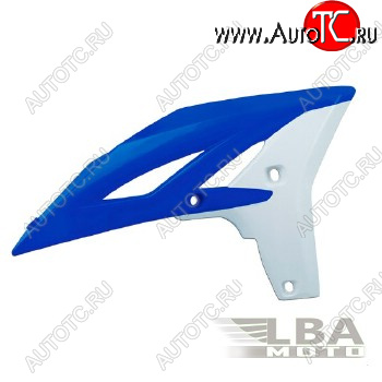 7 399 р. Обтекатели радиатора R-Tech Yamaha YZ250F 10-13, WR450F 12-15 (R-CVYZFBLBN25) синиебелые  r-cvyzfblbn25  с доставкой в г. Майкоп
