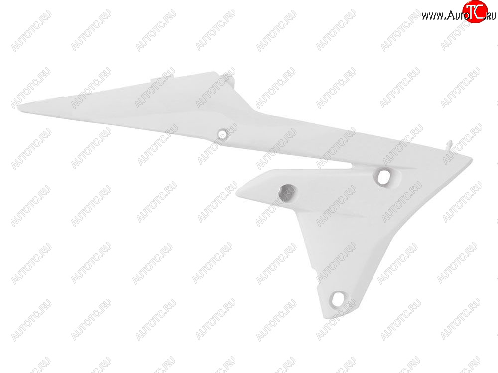 7 399 р. Боковины радиатора R-Tech Yamaha YZ250F450F 14-17, WR250 15-17 (R-CVYZFBNLO14) белые  r-cvyzfbnlo14  с доставкой в г. Майкоп