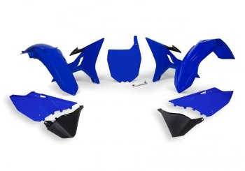 15 599 р. Комплект пластика R-Tech Yamaha YZ125250 02-18 (R-KITYZ0-BL1-REV) REVOLUTION синийчерный  r-kityz0-bl1-rev  с доставкой в г. Майкоп. Увеличить фотографию 1
