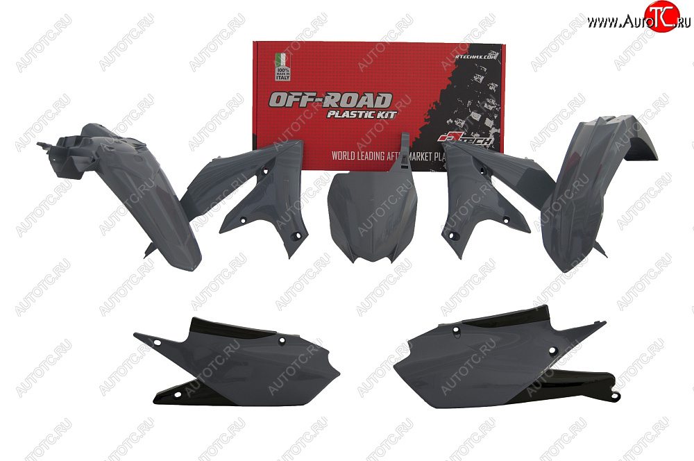 14 999 р. Комплект пластика R-Tech Yamaha YZ450F 18-22 (R-KITYZF-GR0-518) Quantum Серый  r-kityzf-gr0-518  с доставкой в г. Майкоп