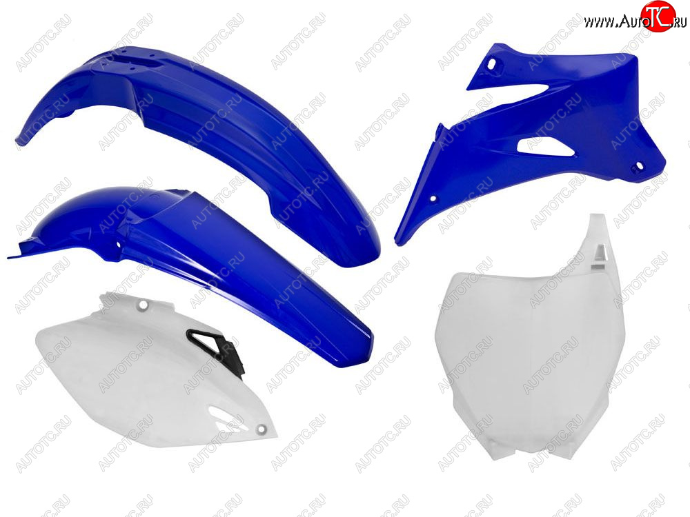12 749 р. Комплект пластика R-Tech Yamaha YZ250F450F 06-09 (R-KITYZF-OEM-508) синийбелый  r-kityzf-oem-508  с доставкой в г. Майкоп