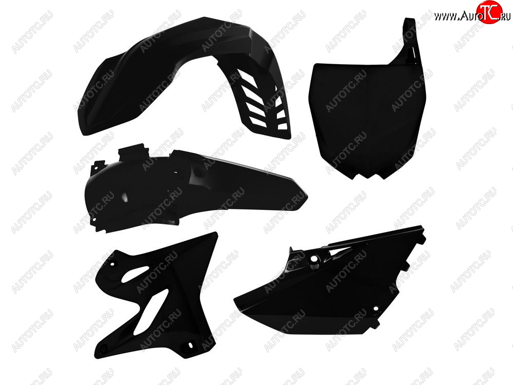12 749 р. Комплект пластика R-Tech Yamaha YZ125250 15-21,YZ125X 20-21, (R-KITYZ0-NR0-515) Черный  r-kityz0-nr0-515  с доставкой в г. Майкоп