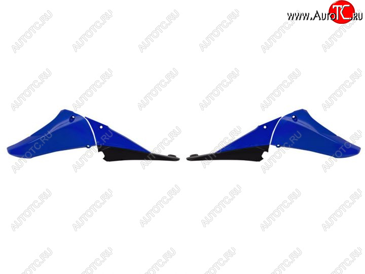 6 999 р. Обтекатели радиатора верхний R-Tech Yamaha YZF450 10-13 (R-CVYZFBLNRU0) Сине-Черный  r-cvyzfblnru0  с доставкой в г. Майкоп