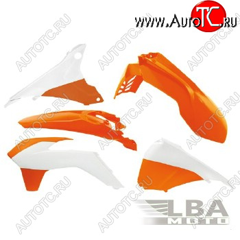 11 799 р. Комплект пластика R-Tech KTM EXCEXCF 125-500 14-16 (R-KITKTM-OEM-495) оранжевыйбелый  r-kitktm-oem-495  с доставкой в г. Майкоп