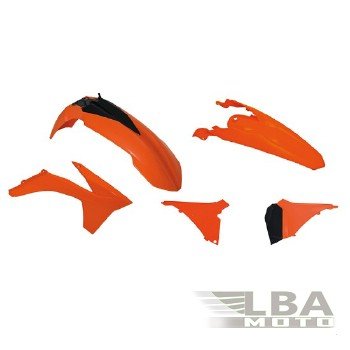 11 799 р. Комплект пластика R-Tech KTM EXC 125-500 12-13, EXCF 250-350 12-13 (R-KITKTM-OEM-412) оранжчерный  r-kitktm-oem-412  с доставкой в г. Майкоп. Увеличить фотографию 1