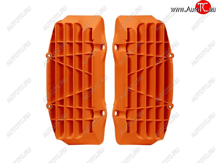 4 549 р. Решетки радиатора усиленные R-Tech KTM SXSX-F 16-18, EXCEXCFXC-W 17-18 оранжевые  (R-GRKTMAR0017)  r-grktmar0017  с доставкой в г. Майкоп