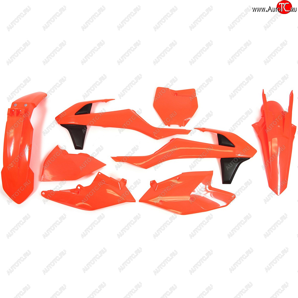 14 999 р. Комплект пластика R-Tech KTM SXSX-F 16-18, XCXC-F 17-18 (R-KITKTM-AN0-516) неоновый оранжевый  r-kitktm-an0-516  с доставкой в г. Майкоп