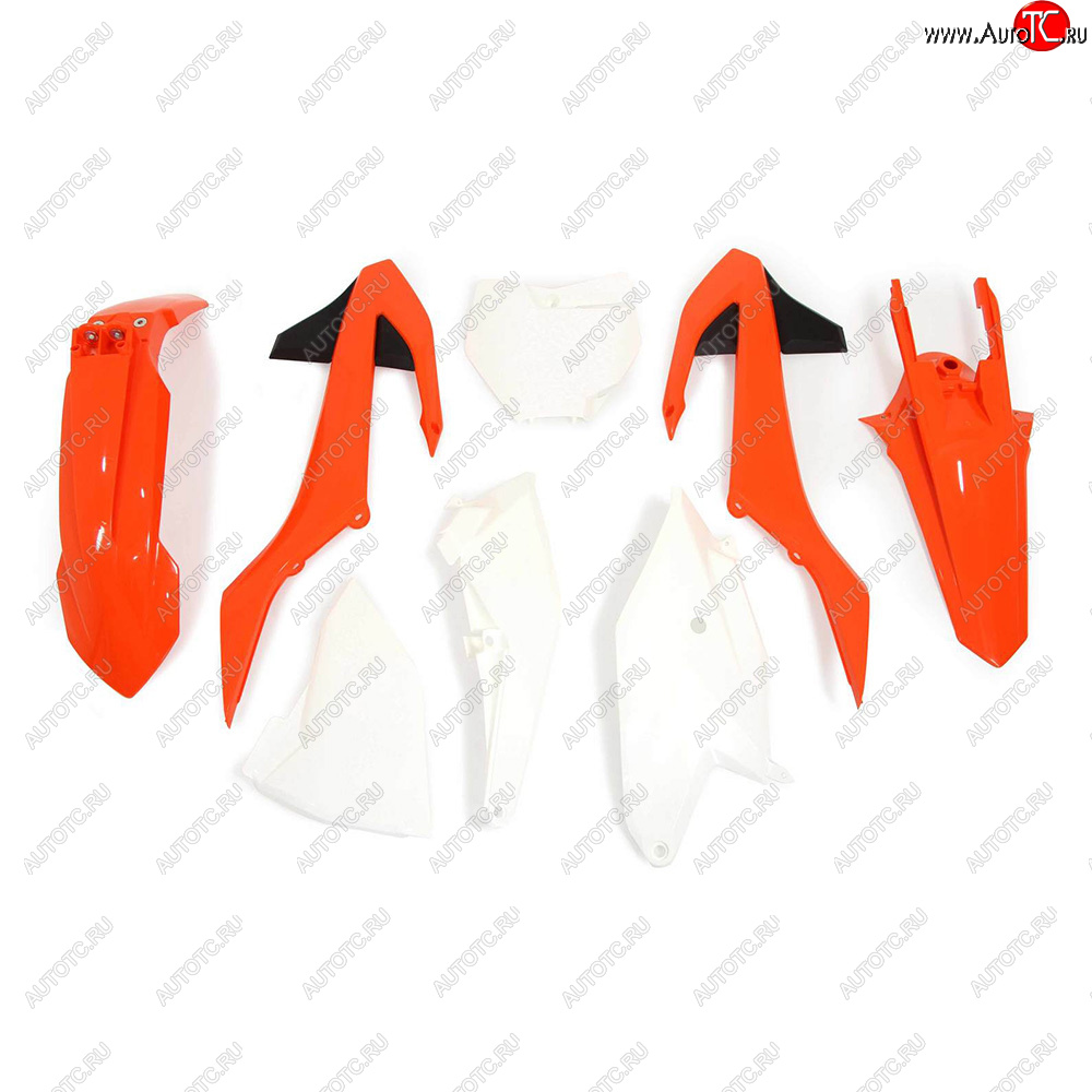 13 999 р. Комплект пластика R-Tech KTM SX85 18-22 (R-KITKTM-OEM-185) оранжевыйбелыйчерный  r-kitktm-oem-185  с доставкой в г. Майкоп